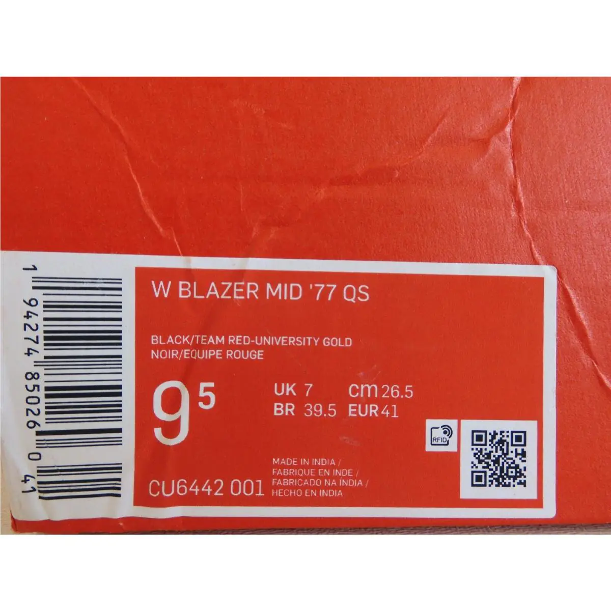 Nike shoes - Nike Blazer 77 - Blazer - Black (UPC: 194274850260) 3