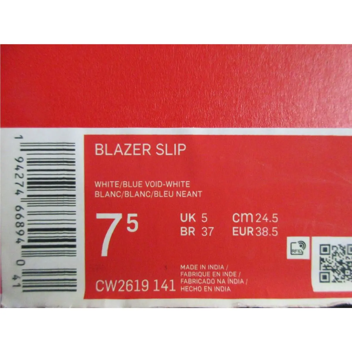 Nike shoes - Nike Blazer Slip - Blazer Slip - White (UPC: 194274668940) 3