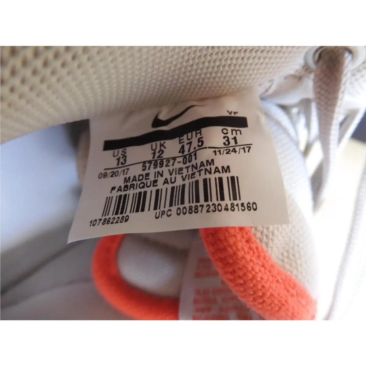 Nike shoes - Nike Air Force 1 `07 - 579927-001 - Brown (UPC: 887230481560) 6
