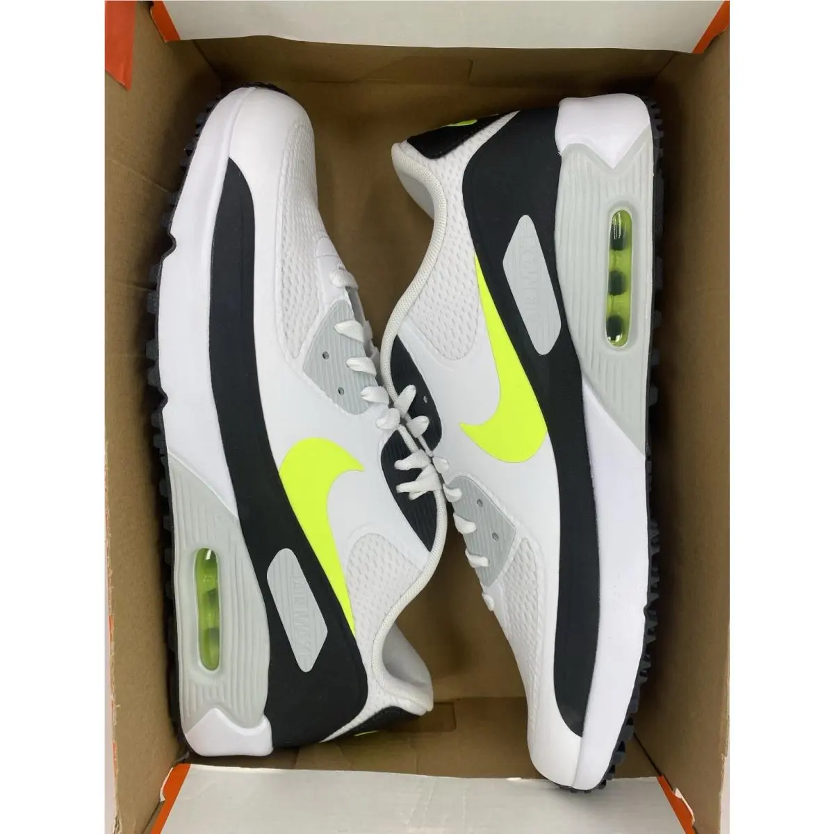 Nike shoes - Nike Air Max 90 - Air Max - HV9305 103 - White/Hot Lime (UPC: 197862186987) 7