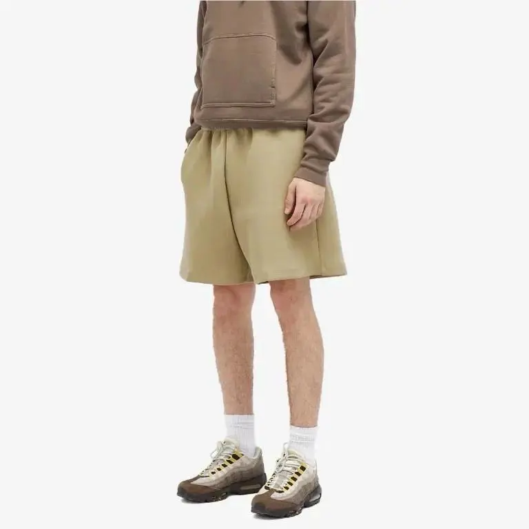 Nike clothing - Nike Tech Fleece Shorts - Tech Fleece Shorts - FZ7574-276 - Neutral Olive 0