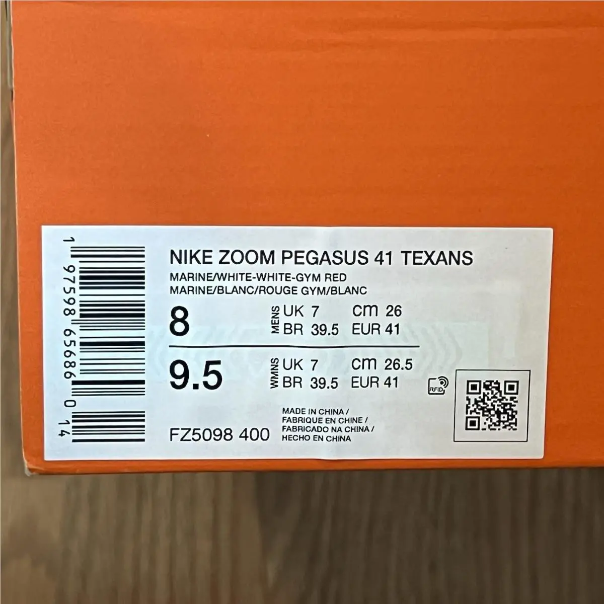 Nike shoes - Nike Air Zoom Pegasus - Air Zoom Pegasus - FZ5098-400 - Blue 6