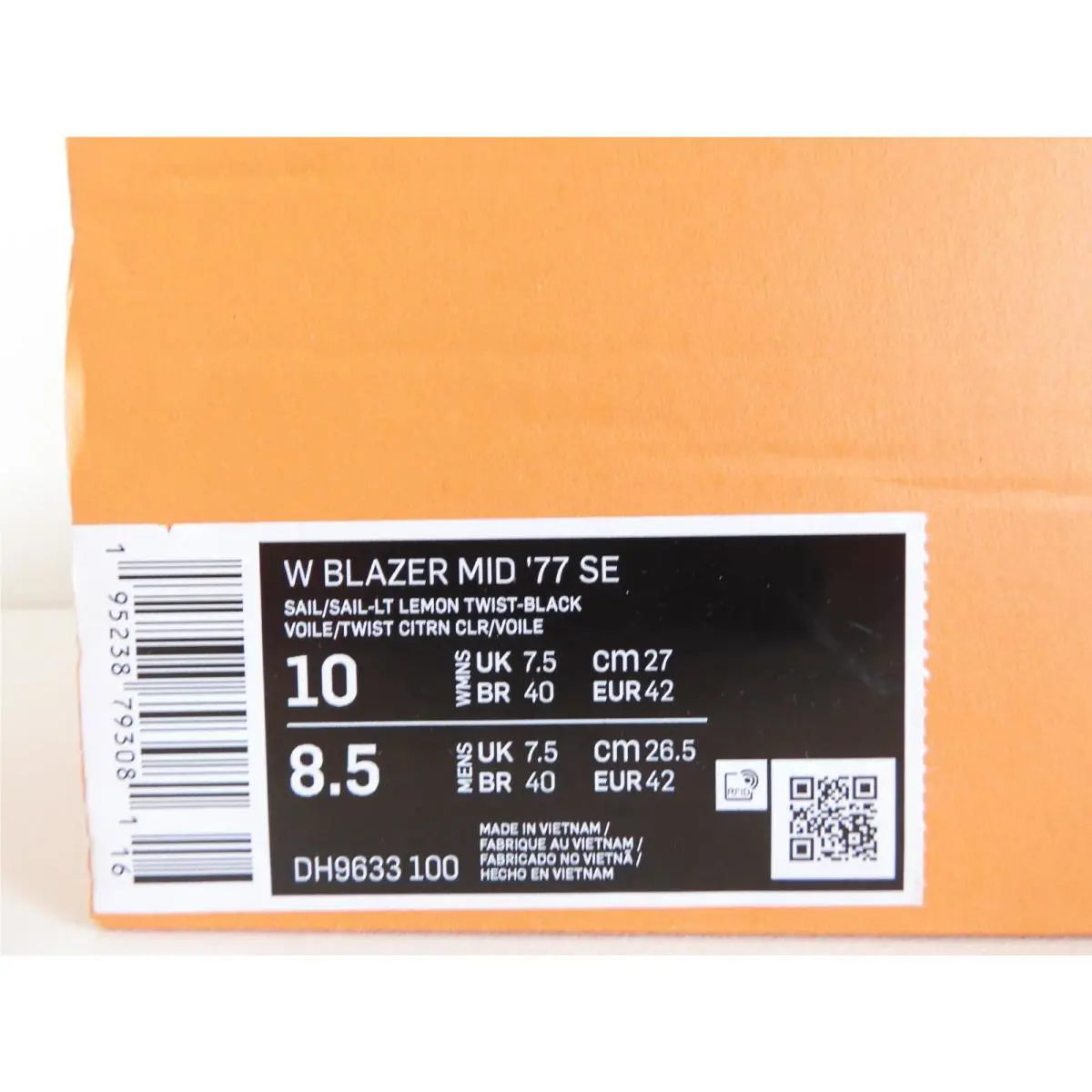 Nike shoes - Nike Blazer 77 - Blazer - Black (UPC: 195238793081) 3