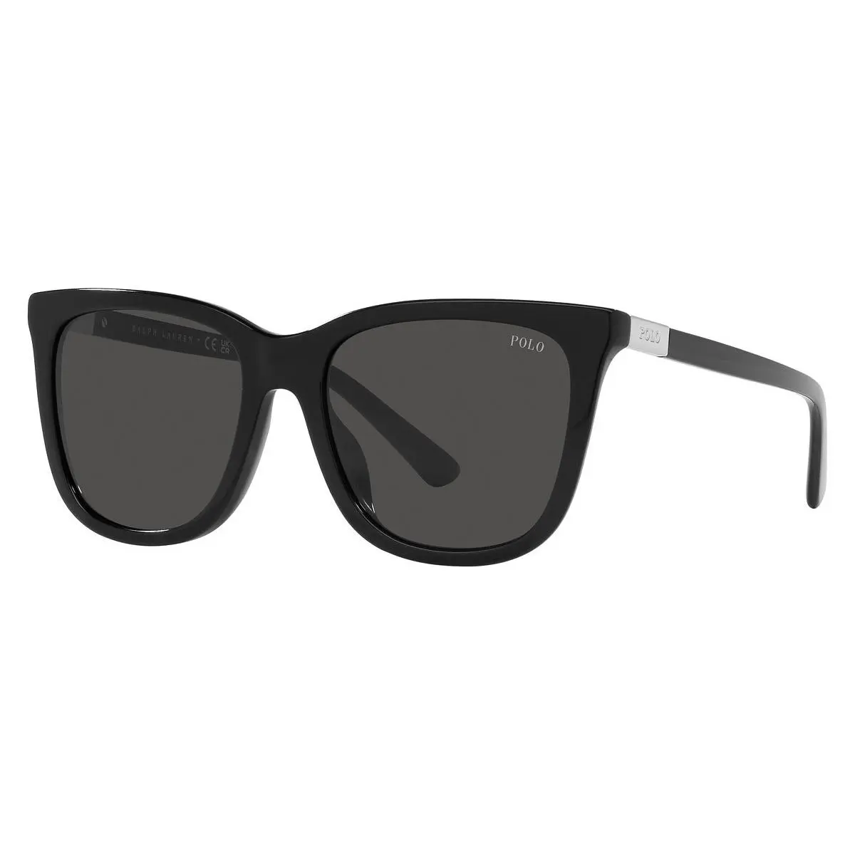 Polo Ralph Lauren Woman Sunglasses PH4201U 500187 55mm Black - Grey Lens