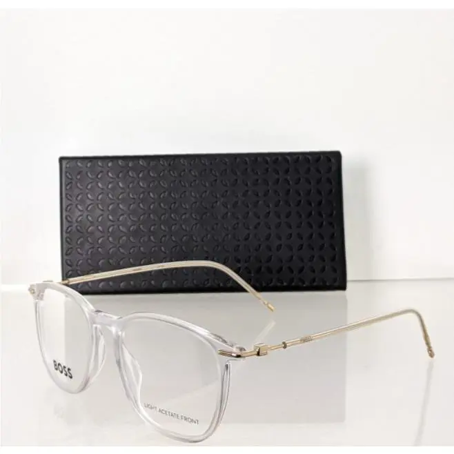 Hugo Boss 1313 Eyeglasses 900 Crystal Gold Frame BO1313