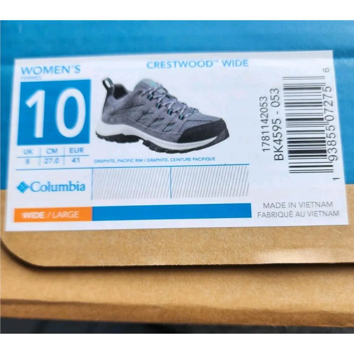 Columbia shoes - Columbia Crestwood - Crestwood - graphite pacific rim 5