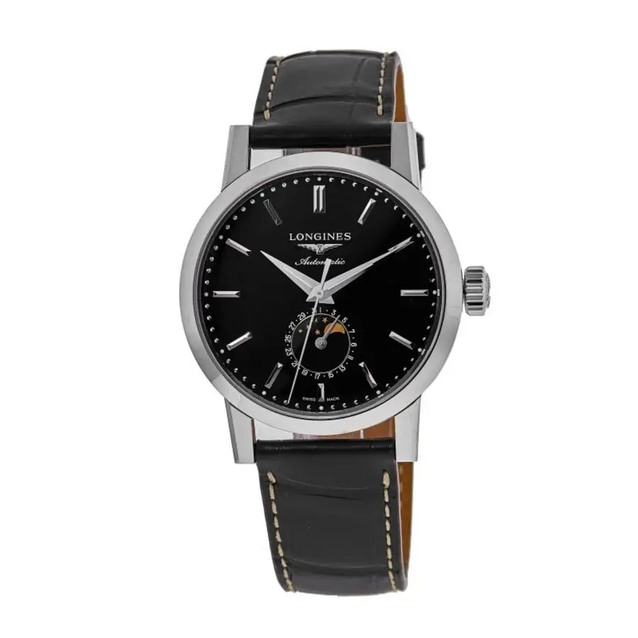 Heritage 1832 Automatic Black Dial Men`s Watch L4.826.4.52.0 by Longines