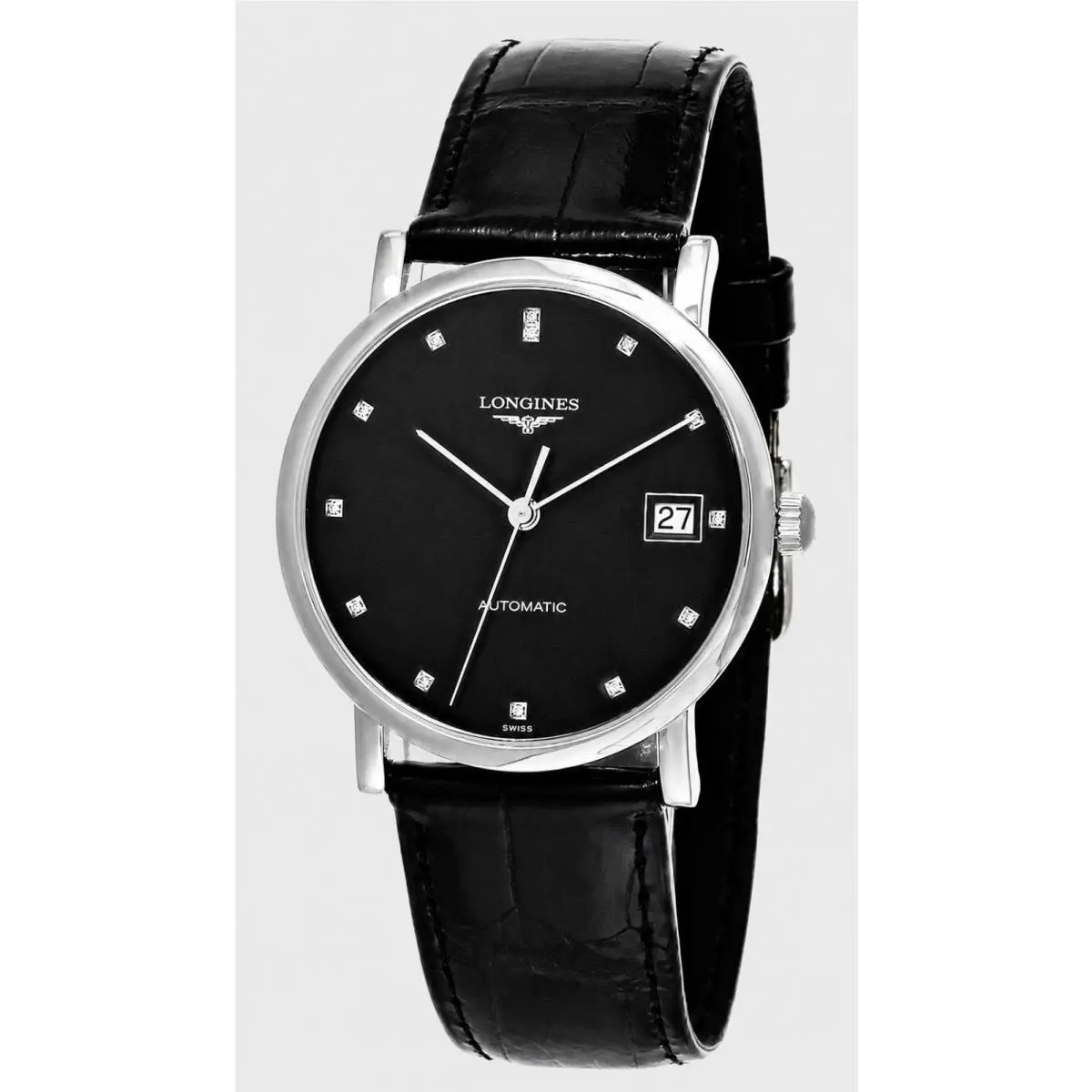 Longines Elegant Collection Auto 13 Diamond 34.5MM Unisex Watch L4.809.4.57.2