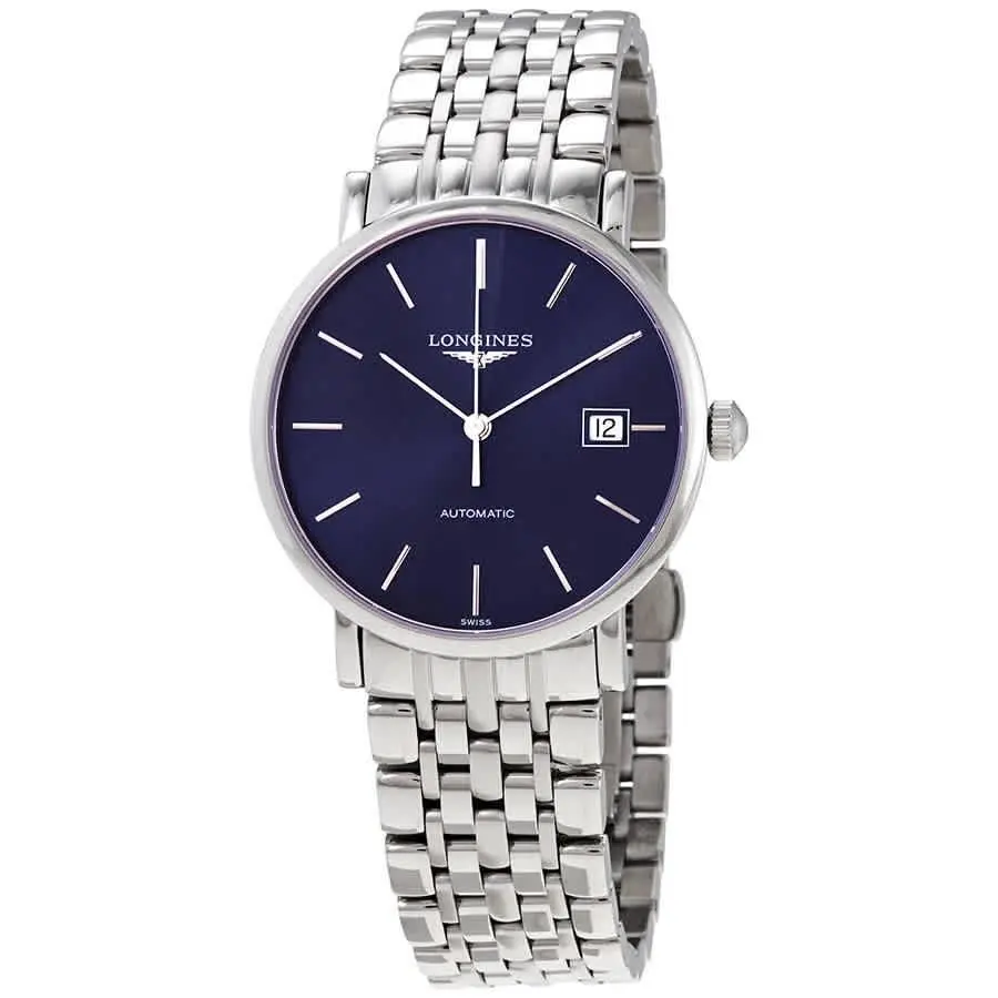 Longines Elegant Automatic Blue Dial Men`s Watch L4.810.4.92.6