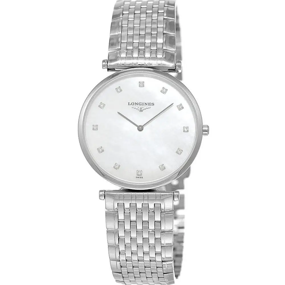 La Grande Classique 33MM 12 Diamond Mop Unisex Watch L4709488C by Longines