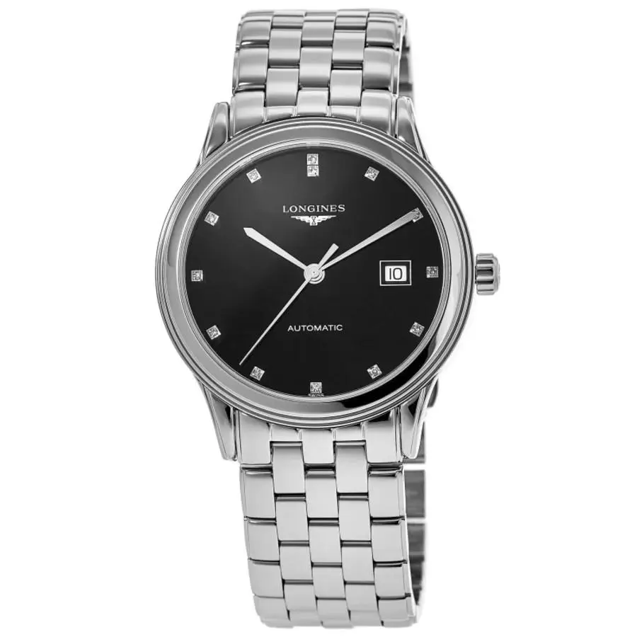 Longines Flagship Automatic Diamond 40MM Men`s Watch L4.984.4.57.6 / L49844576