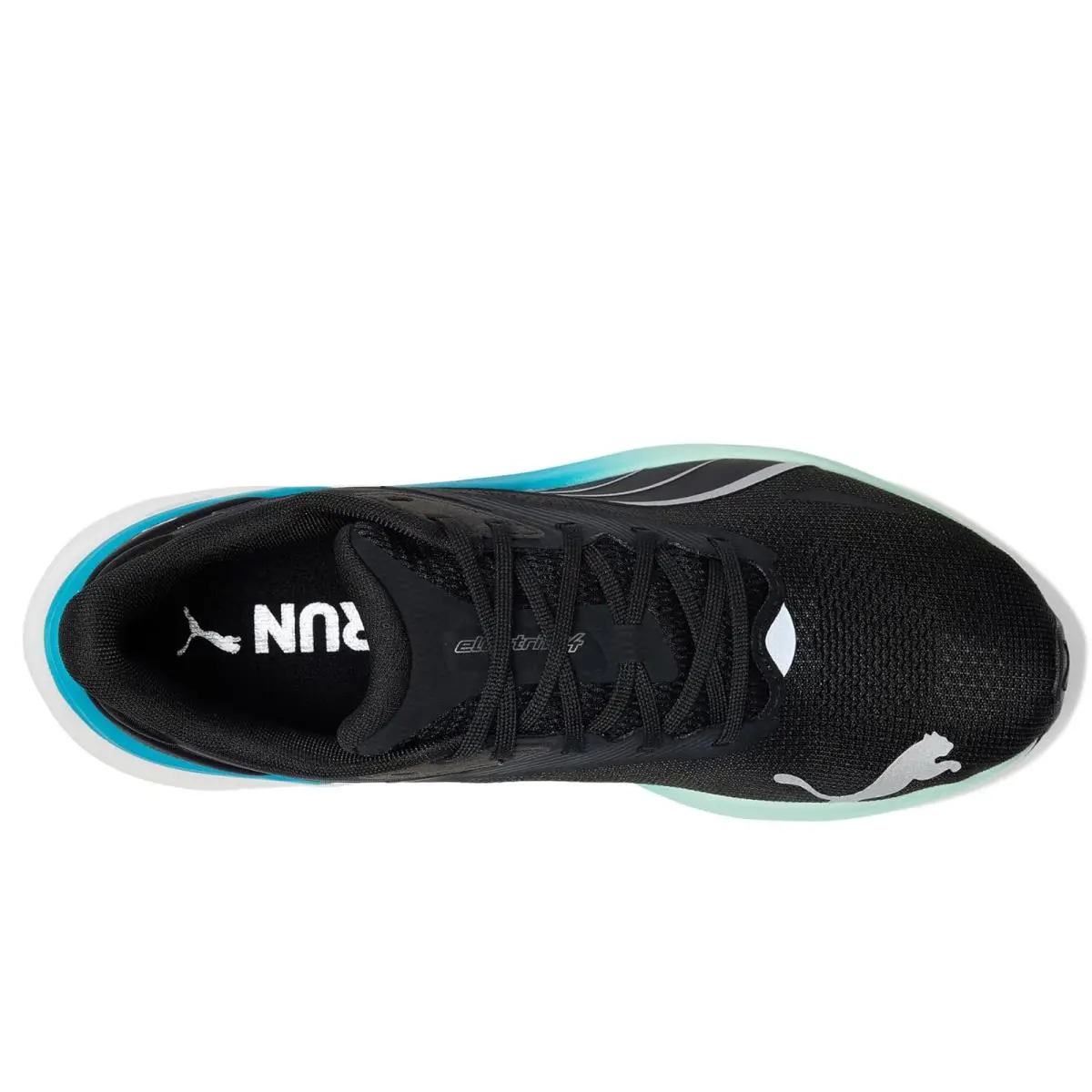 Puma shoes - Black/Mint Melt/Speed Blue 7