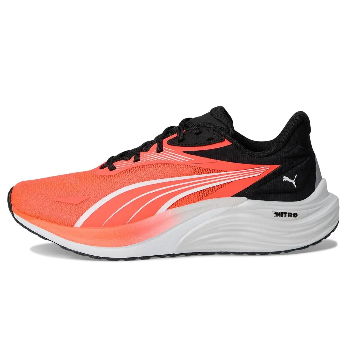 Puma shoes - Glowing Red/Puma White/Feather Gray 9