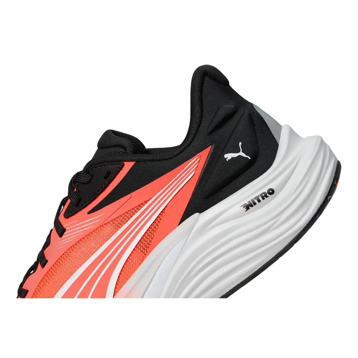 Puma shoes - Glowing Red/Puma White/Feather Gray 11