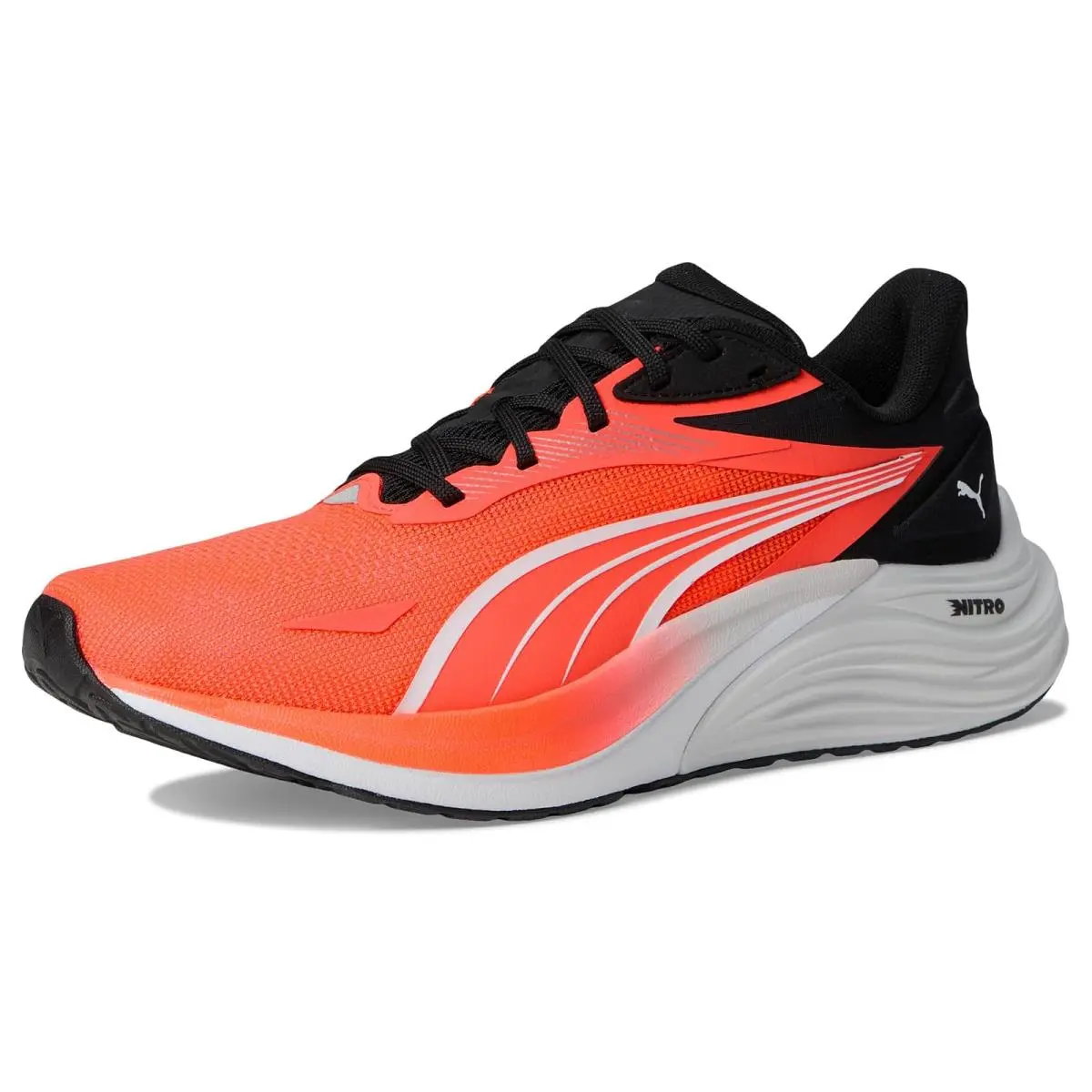Puma shoes - Glowing Red/Puma White/Feather Gray 12