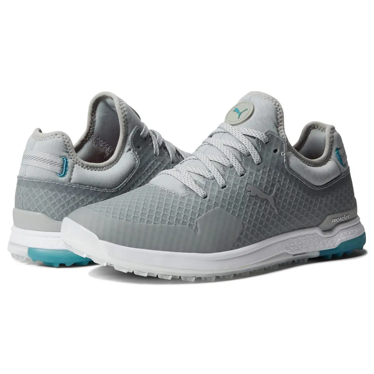 Woman`s Sneakers Athletic Shoes Puma Golf Proadapt Alphacat Golf Shoes - High-Rise/Puma Silver/Porcelain