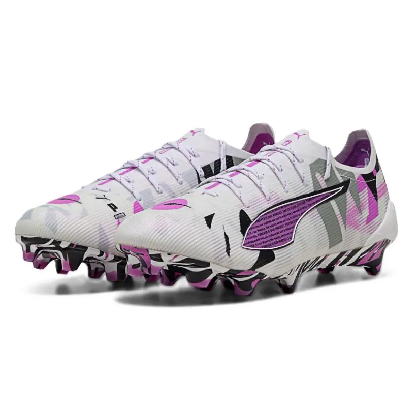 Puma shoes - White/Magenta/Gray/ Black 5
