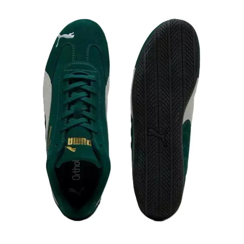 Puma shoes - Dark Myrtle/White 4