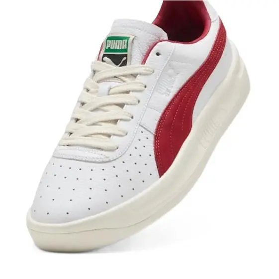 Puma shoes - White/Dark Crimson 3
