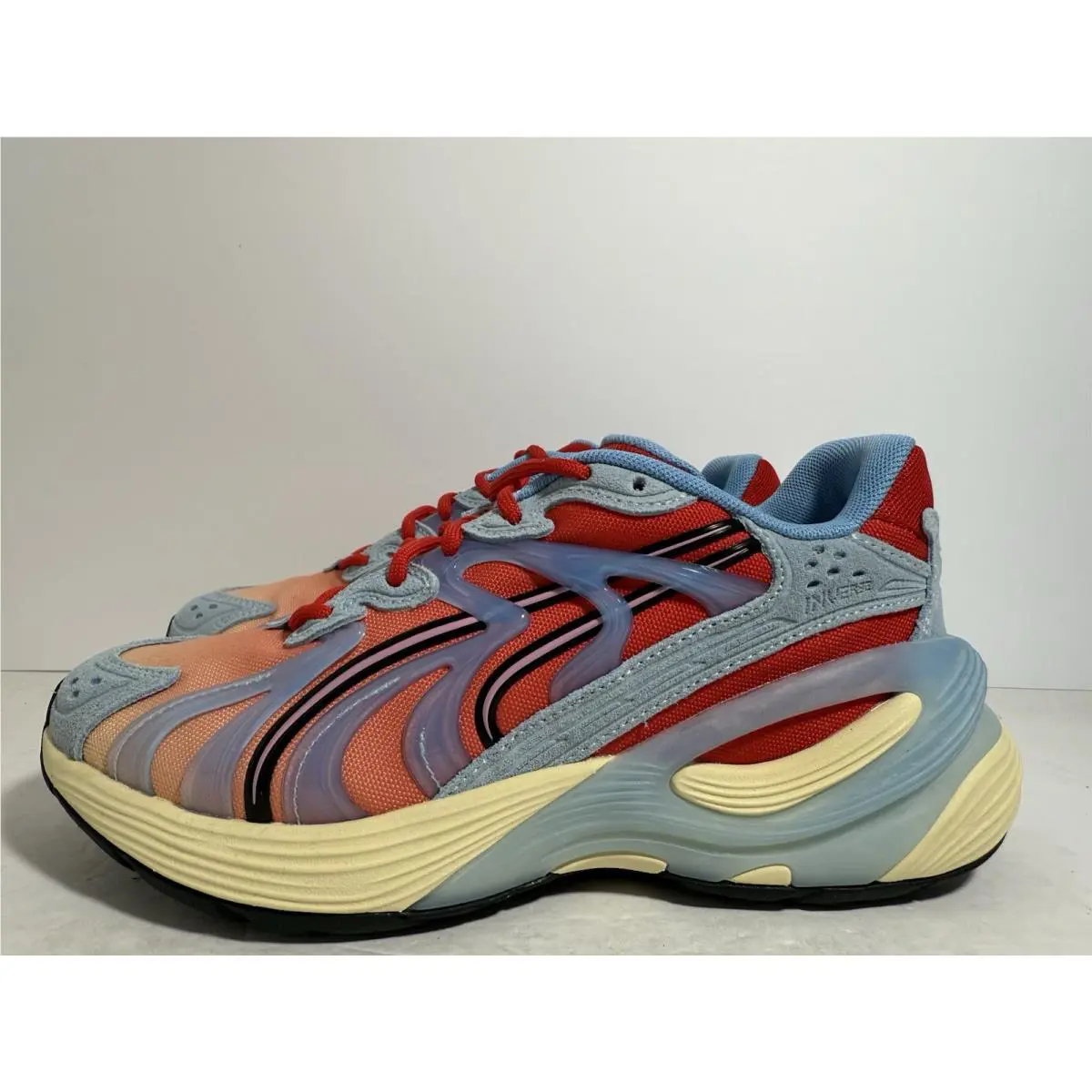 Puma shoes - Puma Inverse - Inverse - 402892 01 - Creamy Vanilla/For All Time Red/Team Light Blue 7