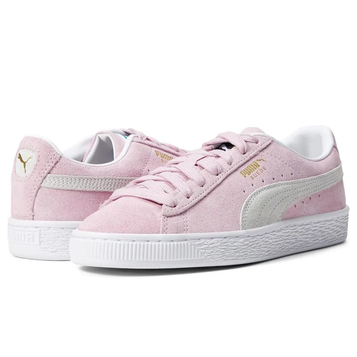 Children Unisex Shoes Puma Kids Puma Kids Suede Classic Xxi Sneaker Big Kid - Pink Lady/Puma White