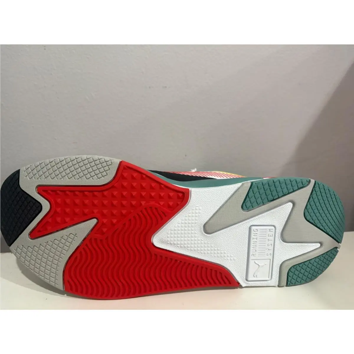Puma shoes - PUMA RS-X - 386893-01 - PUMA WHT-PRSN NIGHT MNRL BL 8