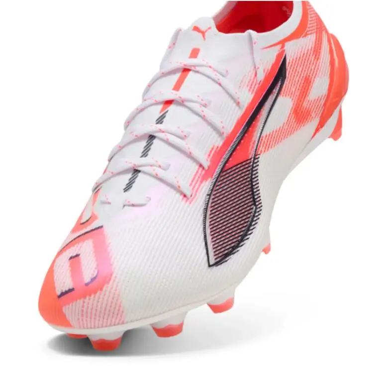 Puma shoes - White/Black/Glowing-red 2