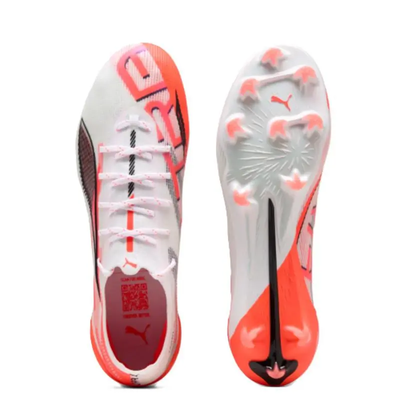 Puma shoes - White/Black/Glowing-red 12