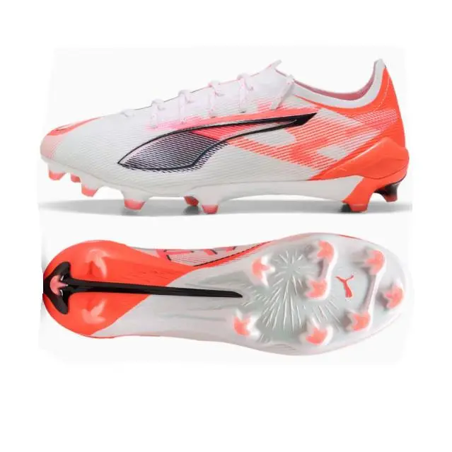 Puma shoes - White/Black/Glowing-red 13