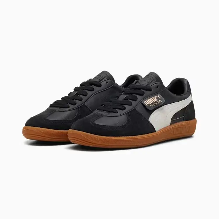 Puma shoes - PUMA Palermo - Palermo - 396464-03 - PUMA BLACK FEATHER GRAY GUM 0