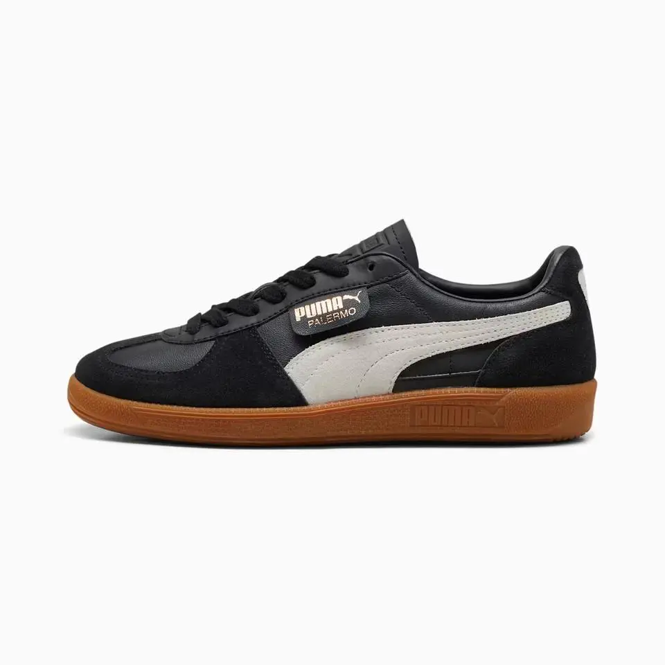 Puma shoes - PUMA Palermo - Palermo - 396464-03 - PUMA BLACK FEATHER GRAY GUM 4