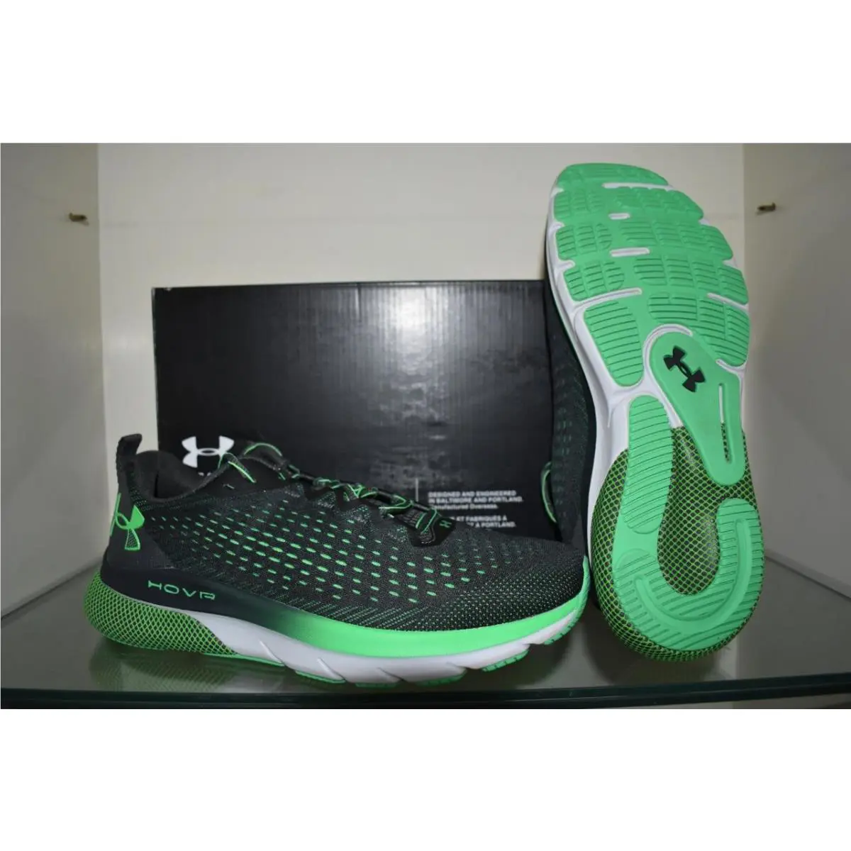 Under Armour shoes - Under Armour HOVR Turbulence - HOVR Turbulence - 3025419 101 - Black 1