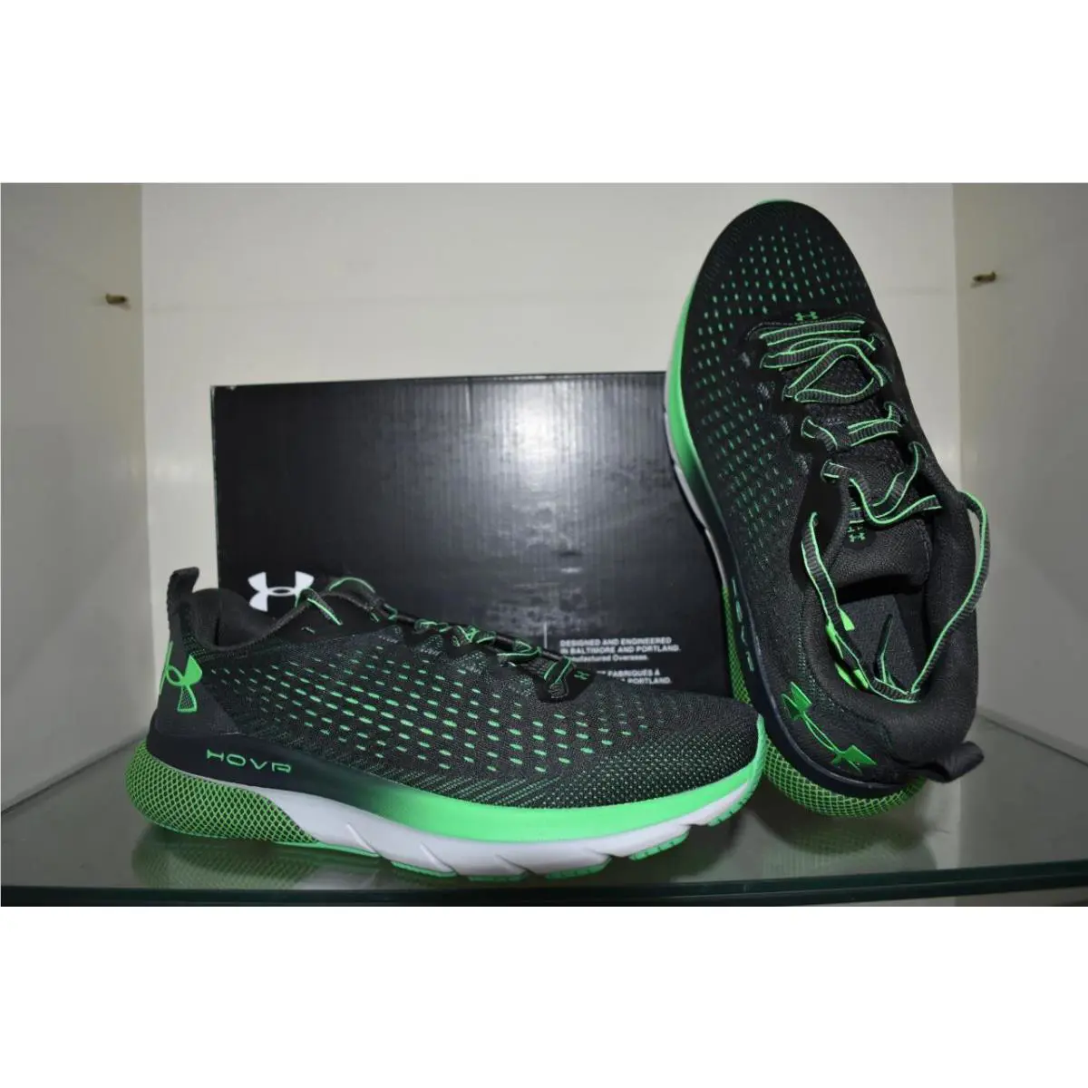 Under Armour shoes - Under Armour HOVR Turbulence - HOVR Turbulence - 3025419 101 - Black 2