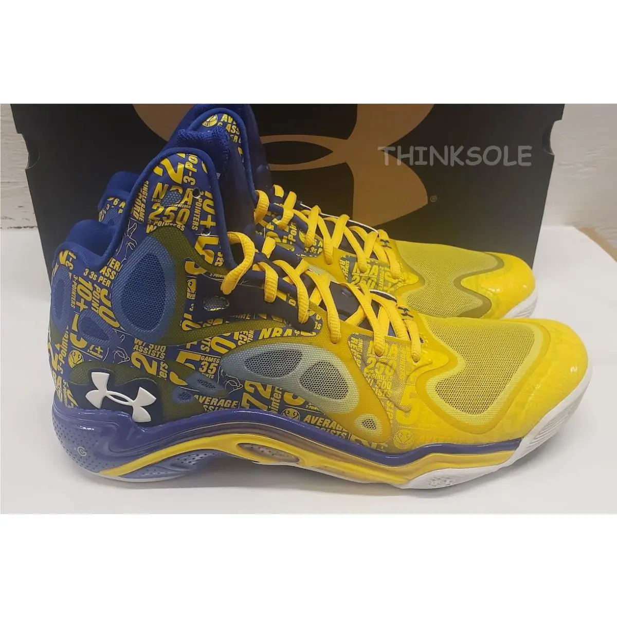 Under Armour Micro G Anatomix Spawn 1238925-407 Size 10.5 The Zone Curry PE Rare
