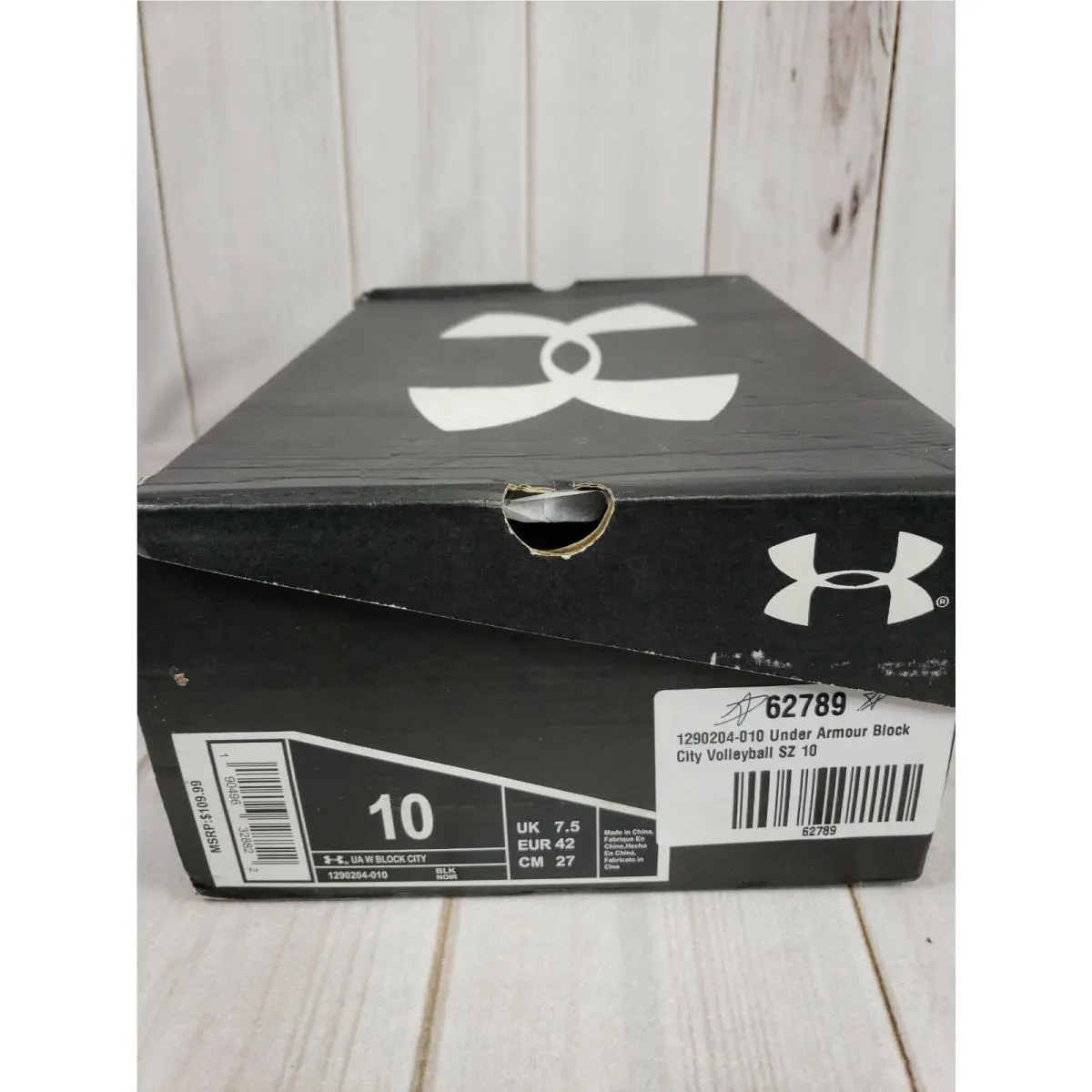 Under Armour shoes - 62789 - 62789 - Black/White (UPC: 190496328822) 5