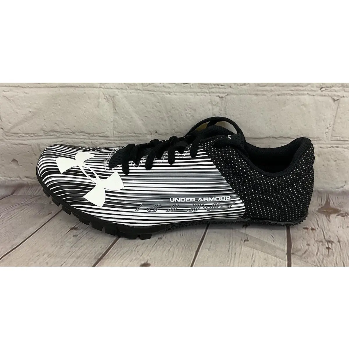 Under Armour shoes - Under Armour Kick Sprint - Kick Sprint - 1297114-100 - Black (UPC: 190085862102) 10