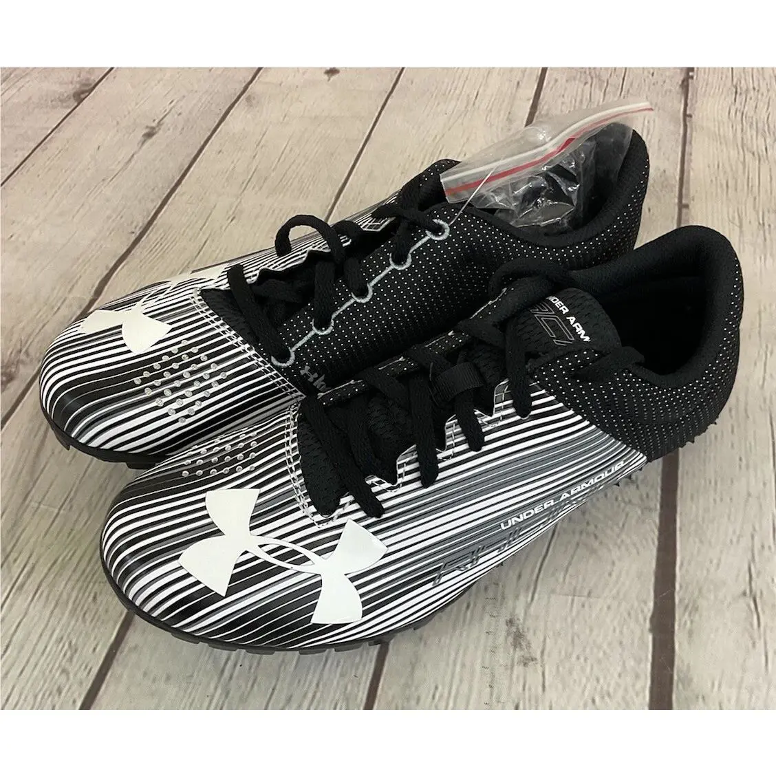 Under Armour shoes - Under Armour Kick Sprint - Kick Sprint - 1297114-100 - Black (UPC: 190085862102) 4
