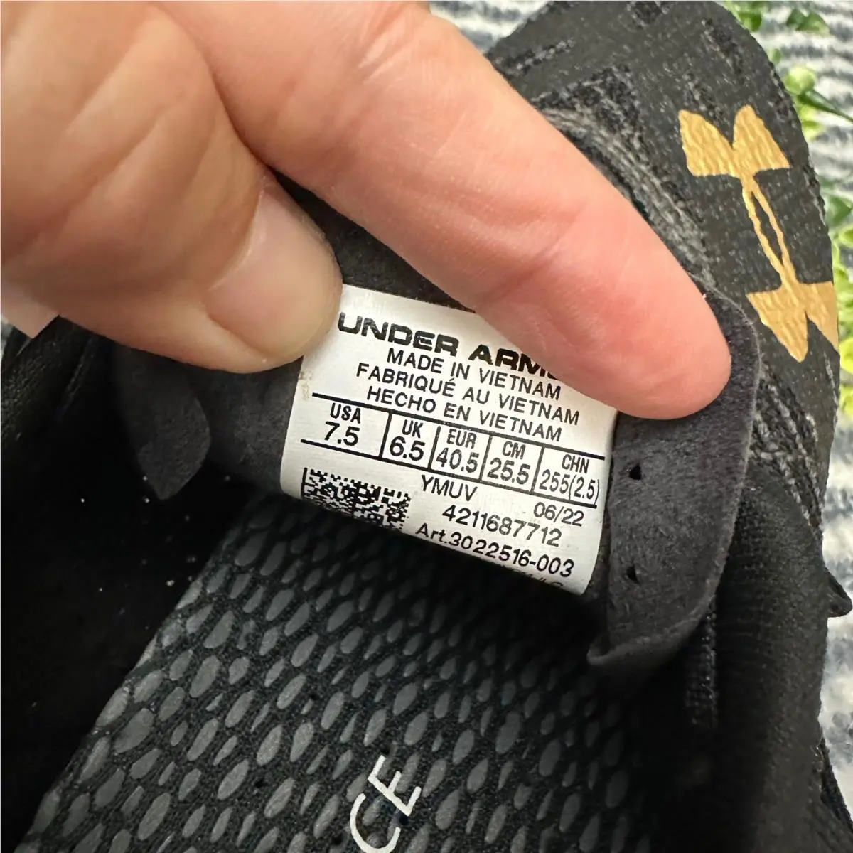 Under Armour shoes - Black 7