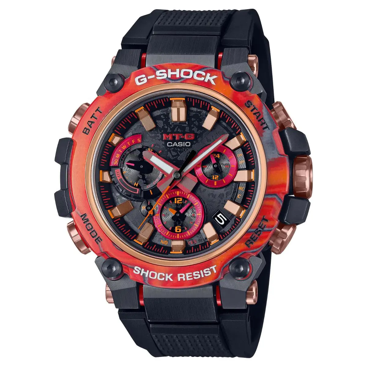 G-shock x Eric Haze Flare Red Ltd Edt Watch MTGB3000FR-1A by Casio