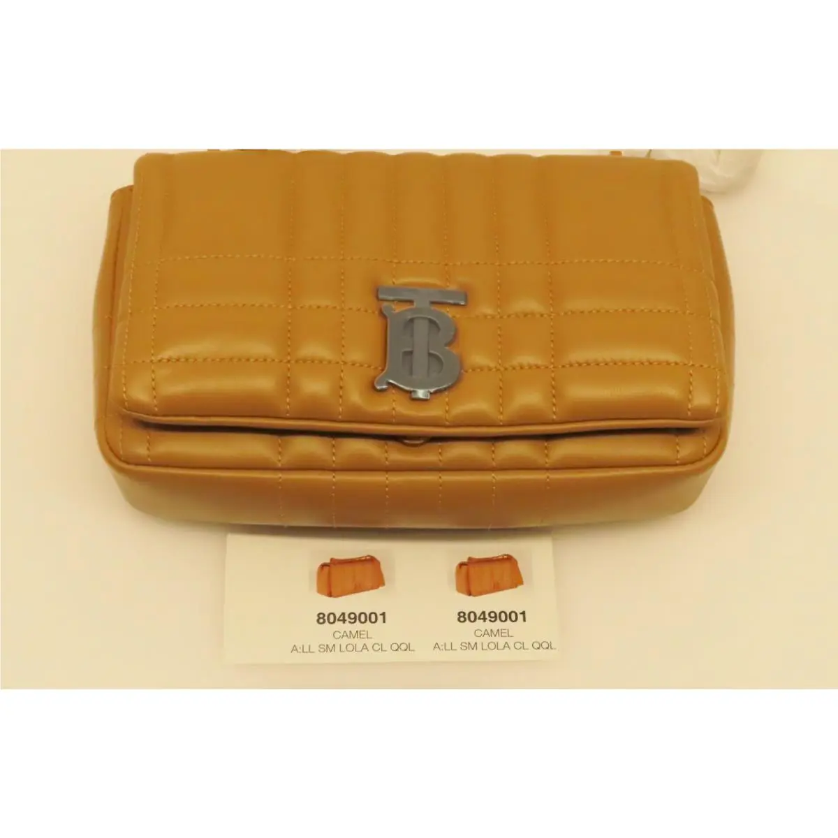 Burberrysmall Quilted Lambskin Lola Bag