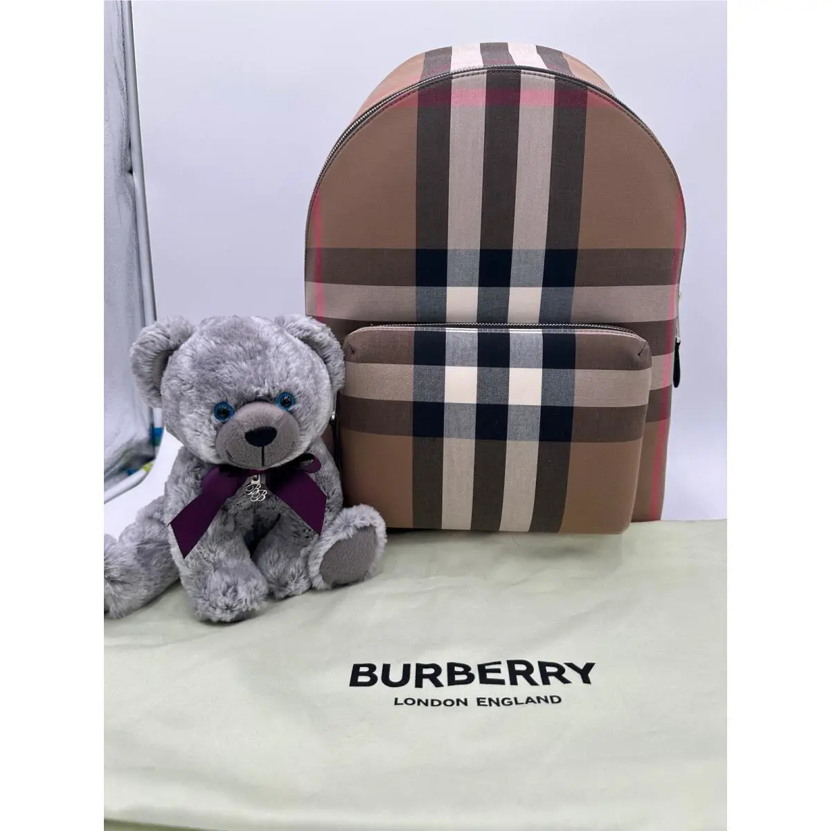 Burberry House Check Jett Rucksack
