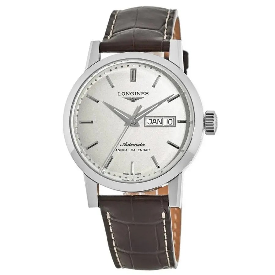 Longines Heritage 1832 Automatic Beige Dial Men`s Watch L4.827.4.92.2