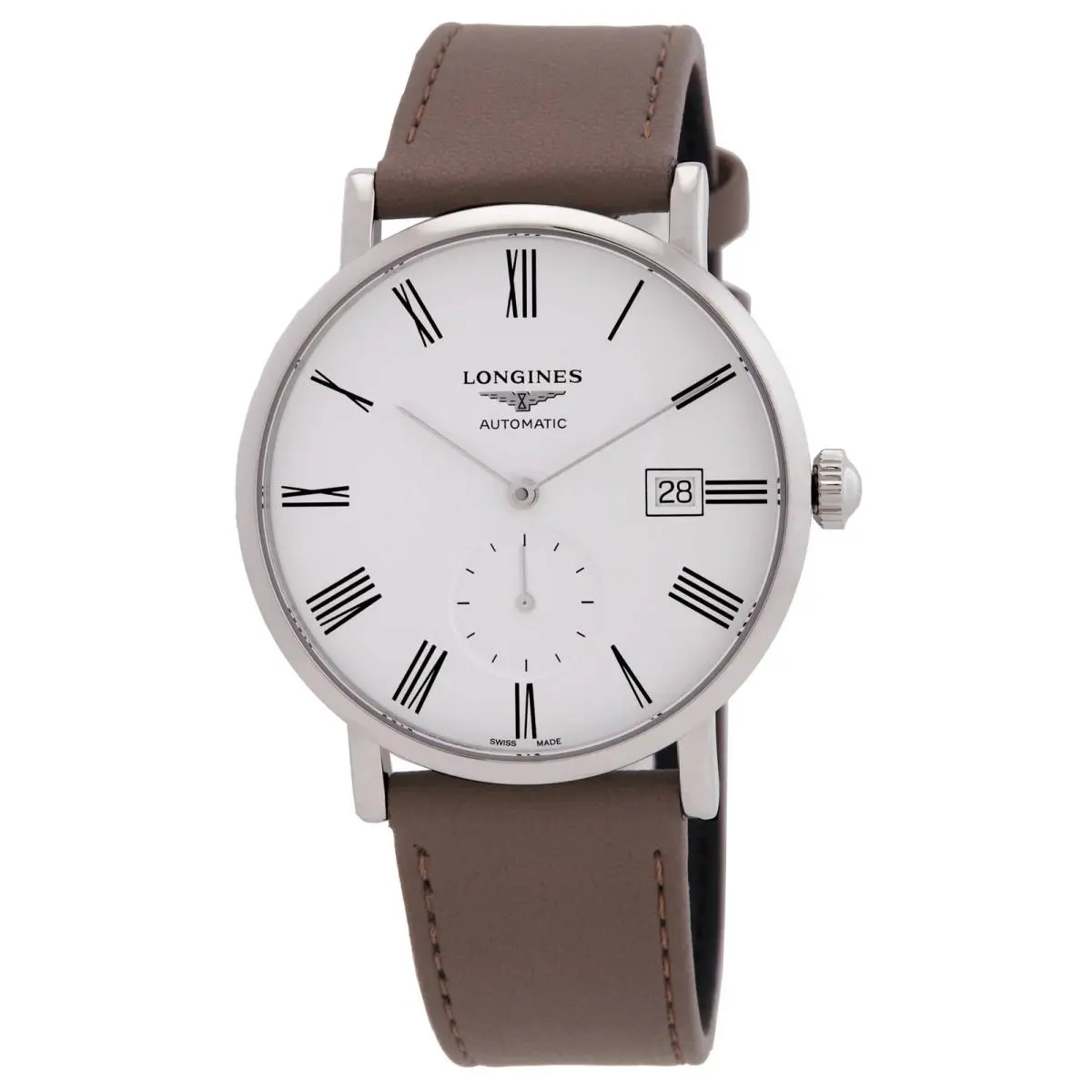 Elegant Automatic White Dial Ladies Watch L4.812.4.11.2 by Longines