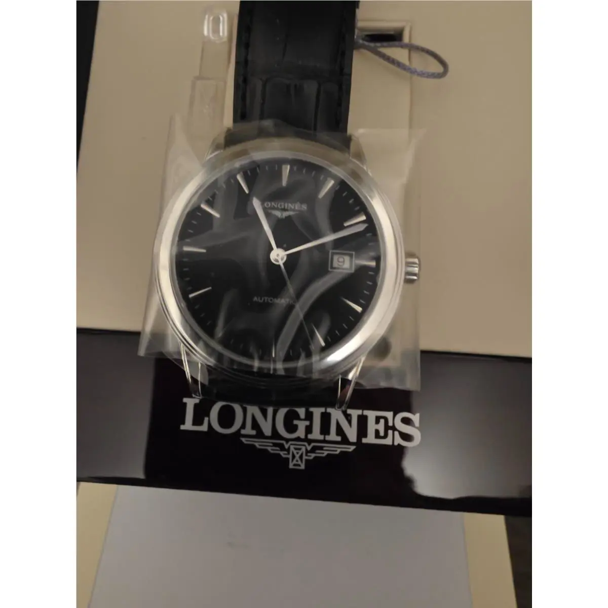 Longines Flagship Men`s Black Watch - L4.899.4.57.2