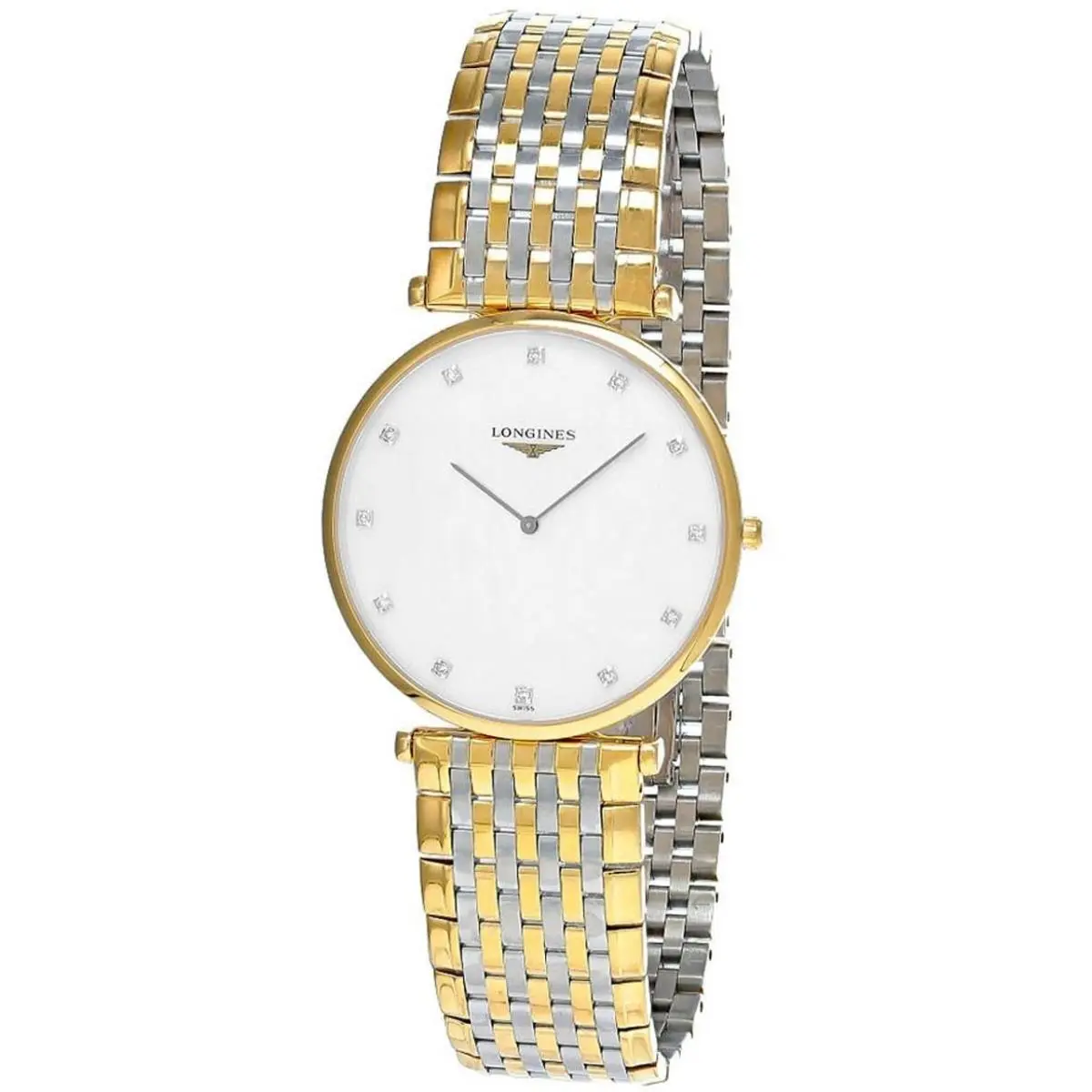 La Grande Classique 37mm 12 Diamond Mop Women`s Watch L4.766.2.87.7 by Longines