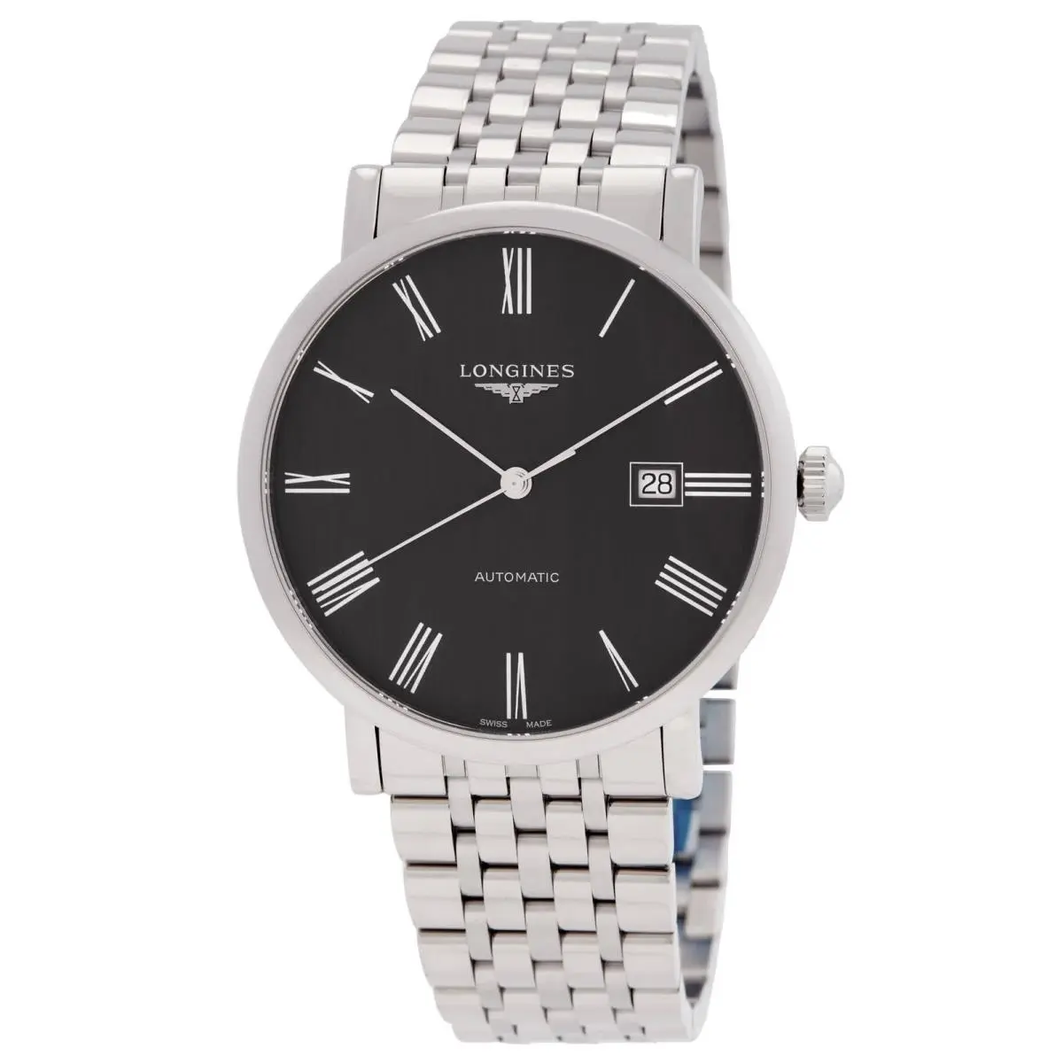 Longines Elegant Automatic Grey Dial Men`s Watch L4.911.4.71.6