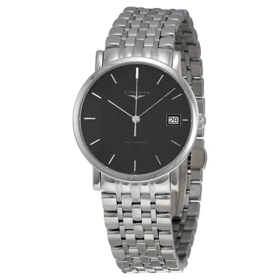 Elegant Collection Auto Sunray Gray Dial Ladies Watch L4.809.4.72.6 by Longines