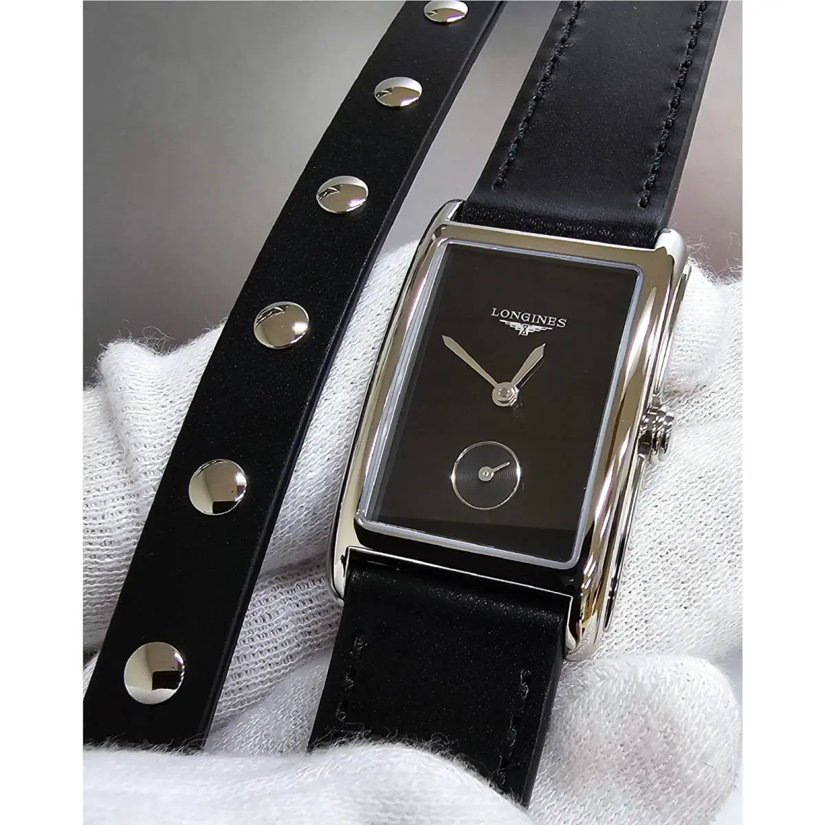 Longines Dolcevita 23.3 x 37 MM Leather Women`s Watch L55124592 / L5.512.4.59.2