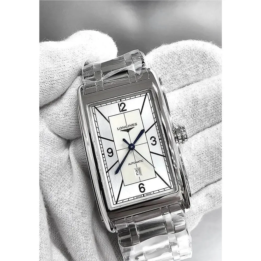 Longines Dolcevita Automatic 28.2x47mm Silver Dial SS Men`s Watch L5.767.4.73.6