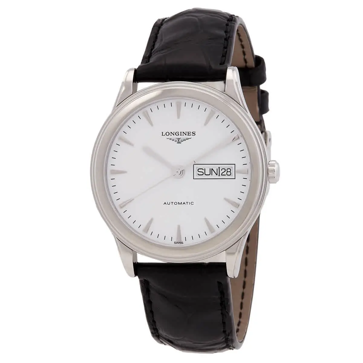 Longines Flagship Automatic White Dial Men`s Watch L48994122